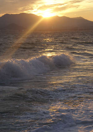 Cannes sunset